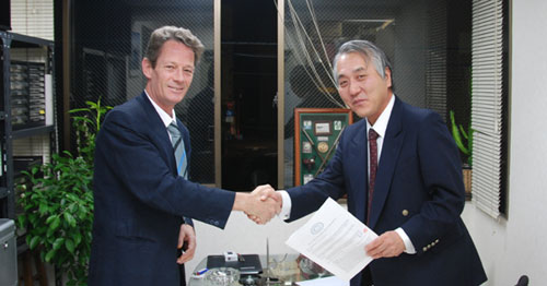 ArtistScope Tokyo contract signing