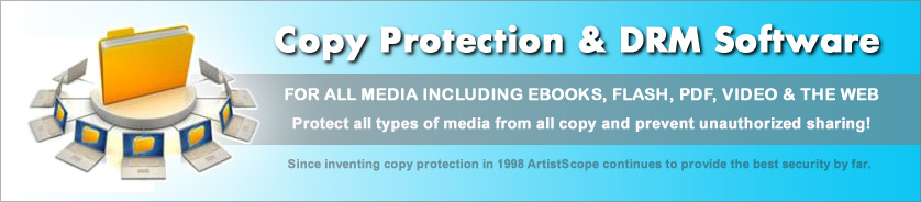Copy protection and DRM software for all media